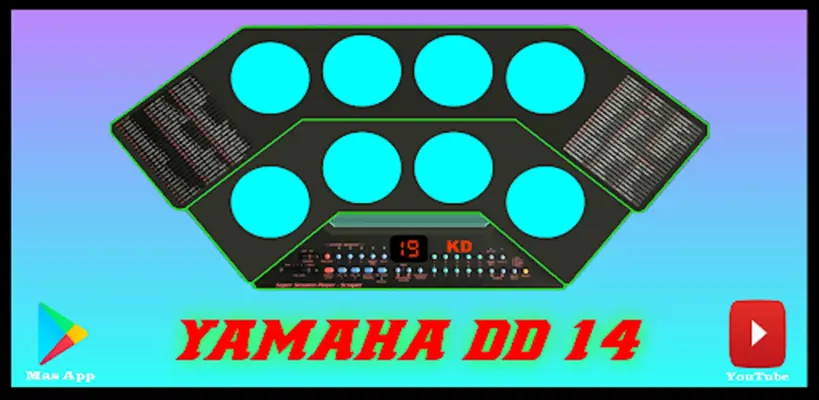 Yamaha DD-14 (Champeta) android App screenshot 0